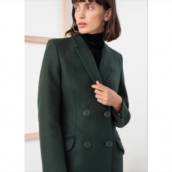 & Other Stories Double Breasted Coat